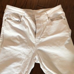 Loft white jeans